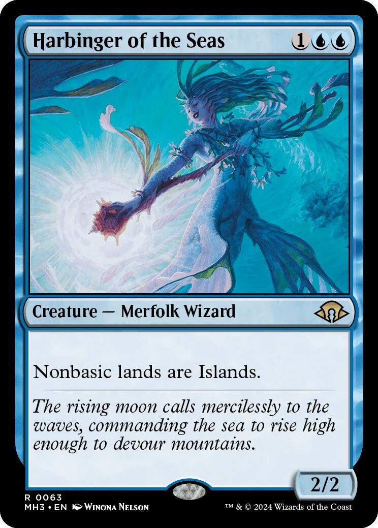Harbinger of the Seas - 63 - NM - Modern Horizons 3