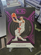 2024-25 Panini NOIR Zach Lavine #37 Holo Ruby 08/25 Jersey Number!