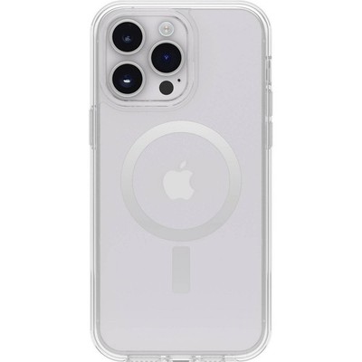 OtterBox iPhone 14 Pro Max Symmetry Clear Plus Case with MagSafe - Clear: Bump &