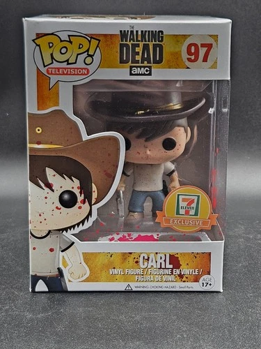 Funko Pop! : The Walking Dead - Carl 97 - 7-Eleven Bloody Exclusive Near Mint