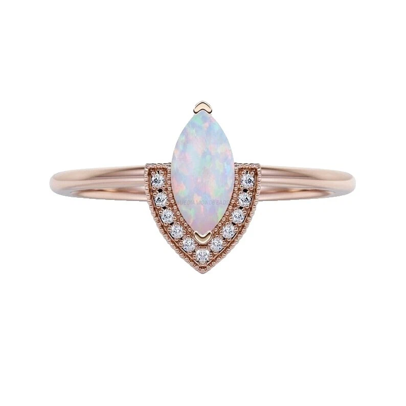 OPALITA 7.5 Anillo Anillos de Moda