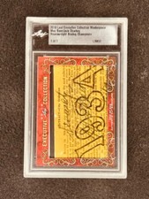 2018 Leaf Heroes of the Game Cut Signature Cards 8