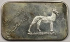 German Shepard The Justice Mint .999 Fine Silver Art Bar - 1 Troy oz #02830