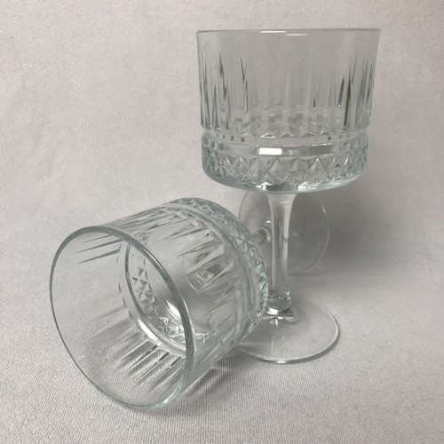Pair Of Cocktail Gin Glass Solid Glass Heavy Duty In Excellent Condition - Picture 3 of 9