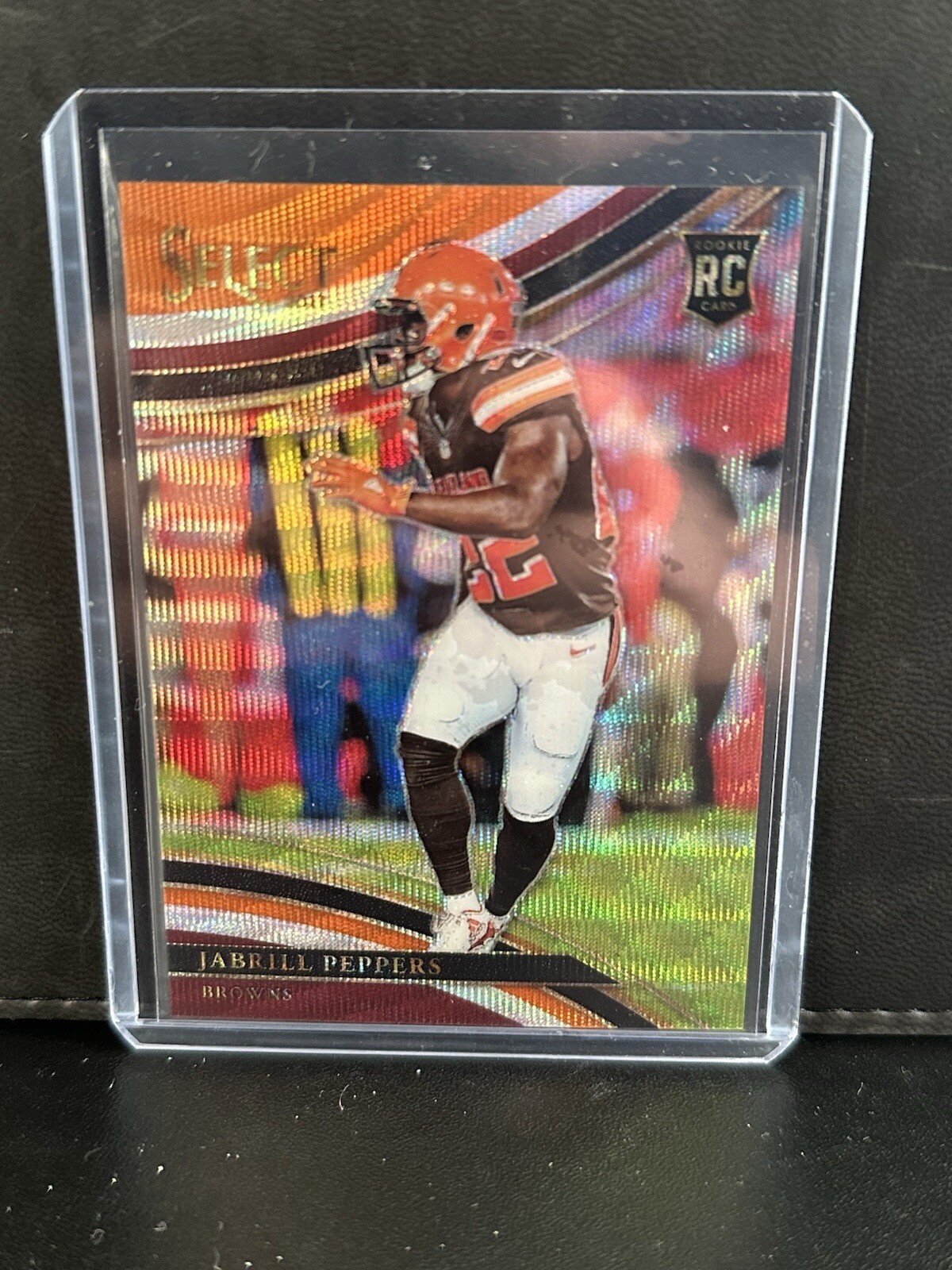 2017 Panini Select Jabrill Peppers Rookie Tri Color /99 Field Level Browns Pats