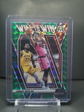 Jimmy Butler 2020-21 Mosaic Will to Win Green Mosaic Basketball Card