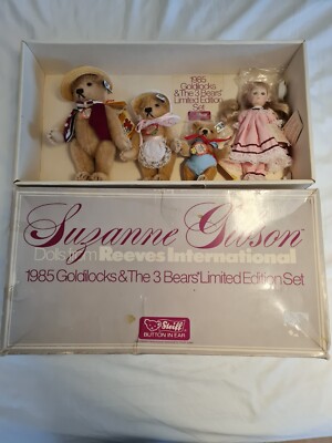 Vintage Steiff Goldilocks and the Three Bears