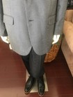 ADOLFO /MADE IN ITALY/ E. THOMAS SILK AND WOOL/ 40R / GRAY SUIT. I have &&&&§0 — photo 4