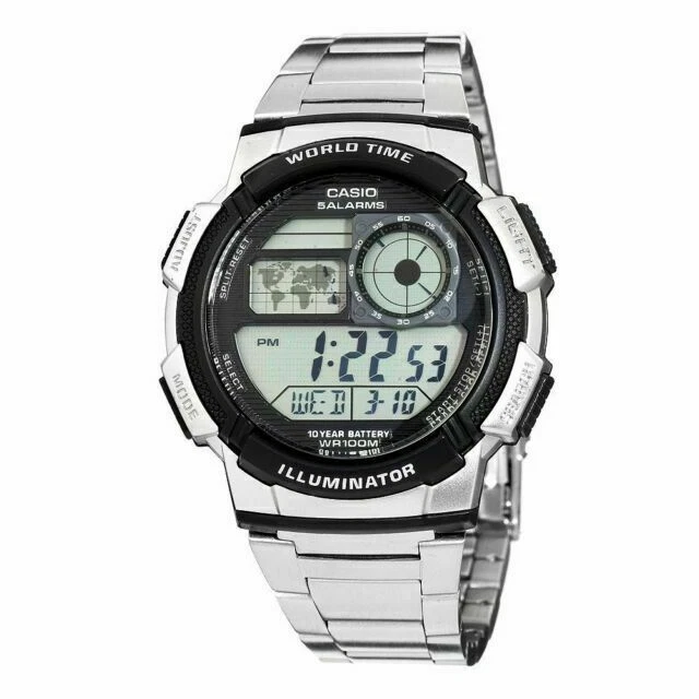 Casio Wristwatches with World Time