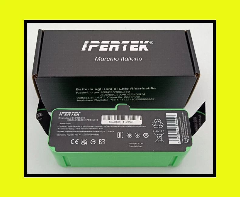 14.4V 3500mAh Ni-MH Batteria per Irobot Roomba 500 600 700 14.4V 3500mAh Ni-MH Batteria per Irobot Roomba 500 600 700