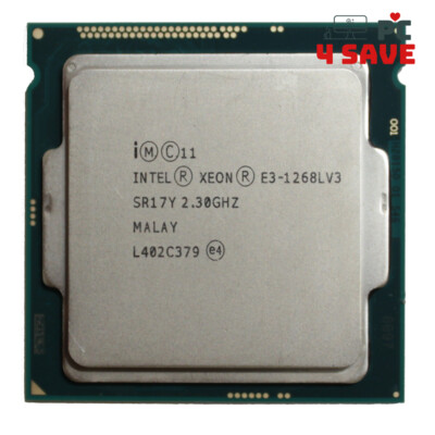 Intel Xeon E3-1268L V3 SR17Y 2.3GHz 8MB 4C LGA1150 Workstation CPU Processor 45W