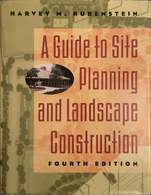 A Guide to Site Planning and Landscape Construction - NEW - Hardcover