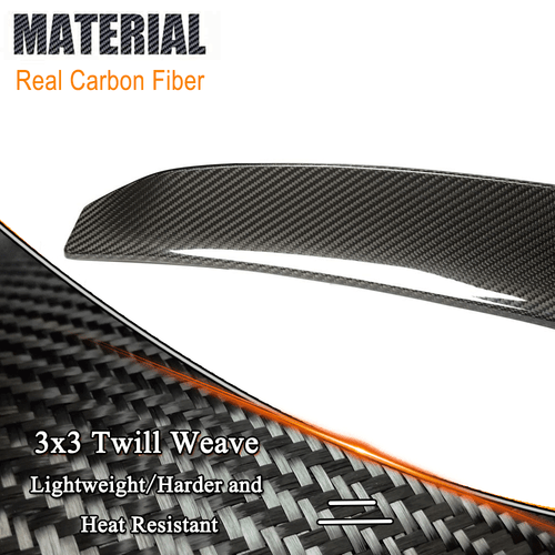 Carbon Heckspoiler Kofferraum Spoiler Lippe Passt für BMW 5er G90 G99 M5 2024-25 - Picture 9 of 12