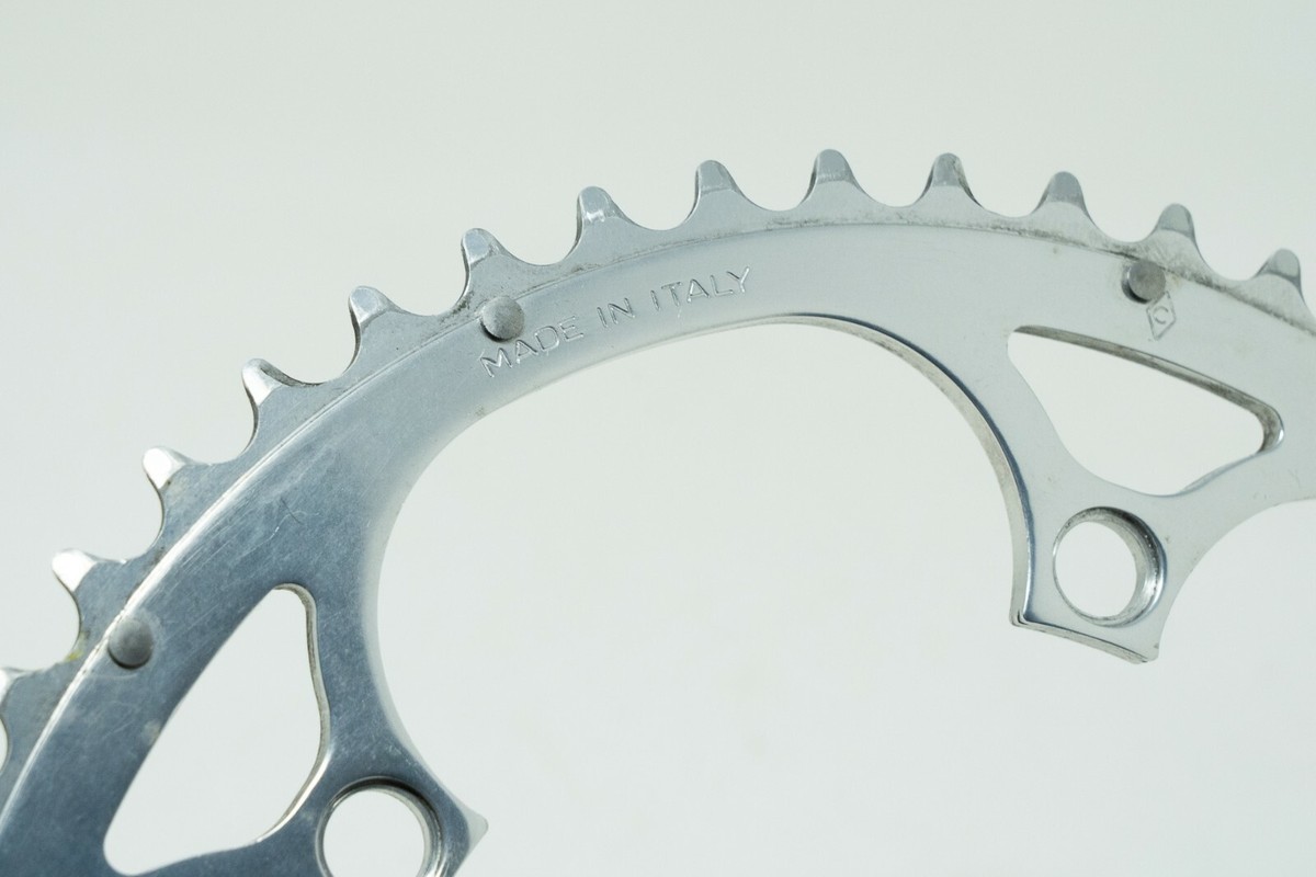 Ancien Pédalier Campagnolo Chorus 52 Dents 9v BCD 135 Mm - Pièce Vélo Course Vintage Alu - Très Bon état