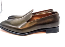 Andrea Nobile men's shoes moccasin mod: 1581 BRECO FOREST GREEN