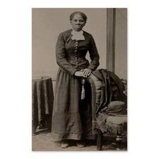 1895 Harriet Tubman Portrait Photo Print Wall Art Poster