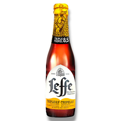 Leffe Tripel 12  x  0,33l - Starkbier aus Belgien mit 8,5% vol.