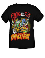 Camicia vintage Blood On The Dance Floor Band per tifosi cotone nero tutte le taglie J548