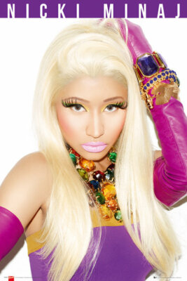 Poster Nicki Minaj Starships