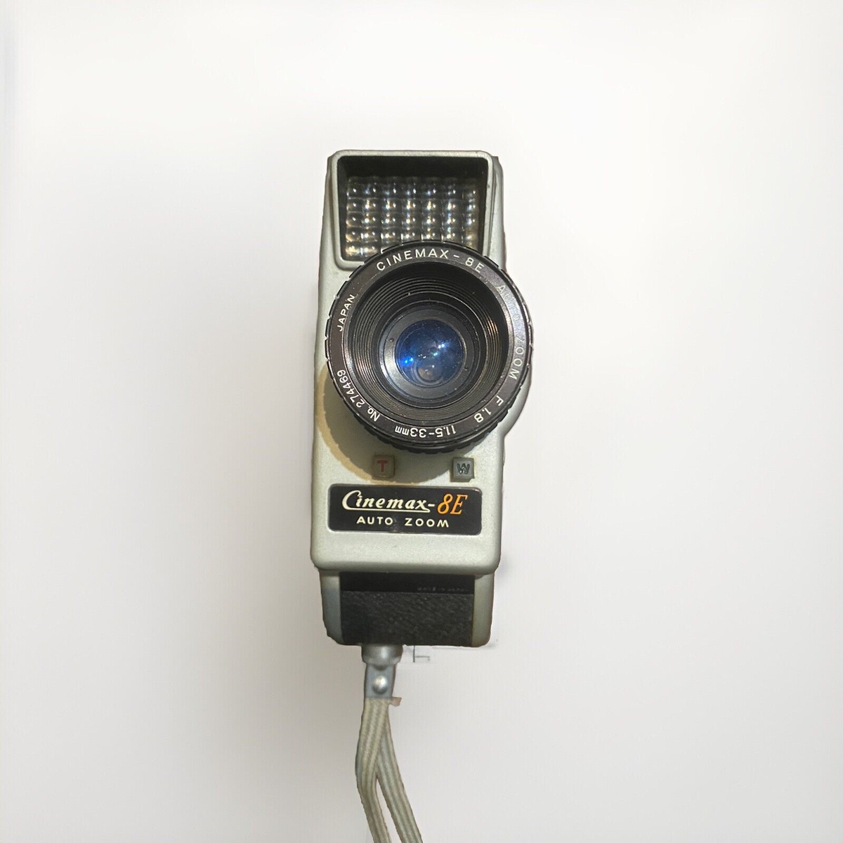 8mm フィルムカメラ Cinemax 8E AUTO ZOOM Vintage Film Movie Camera - Cinemax 8E Auto Zoom 8MM Movie