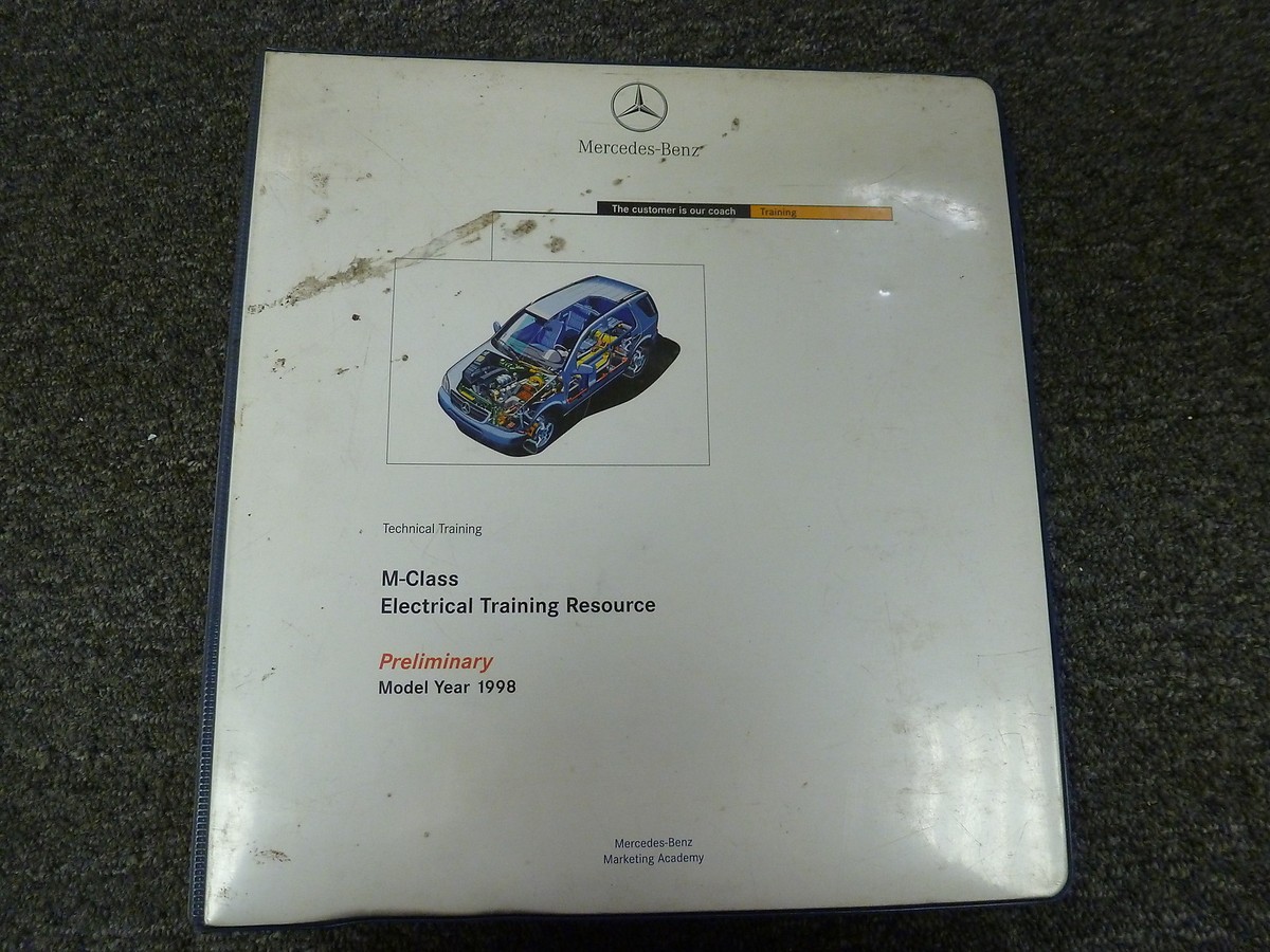 1998 1999 Mercedes Benz M Class ML320 ML430 SUV Electrical Wiring