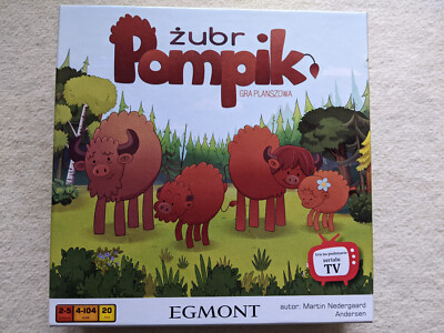 Polnisch Spiele Gry dla dzieci Żubr Pompik Gra planszowa