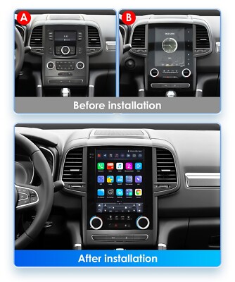 8Kern DAB Carplay 9.7''Android Autoradio GPS For Renault Megane IV KOLEOS 2015-22