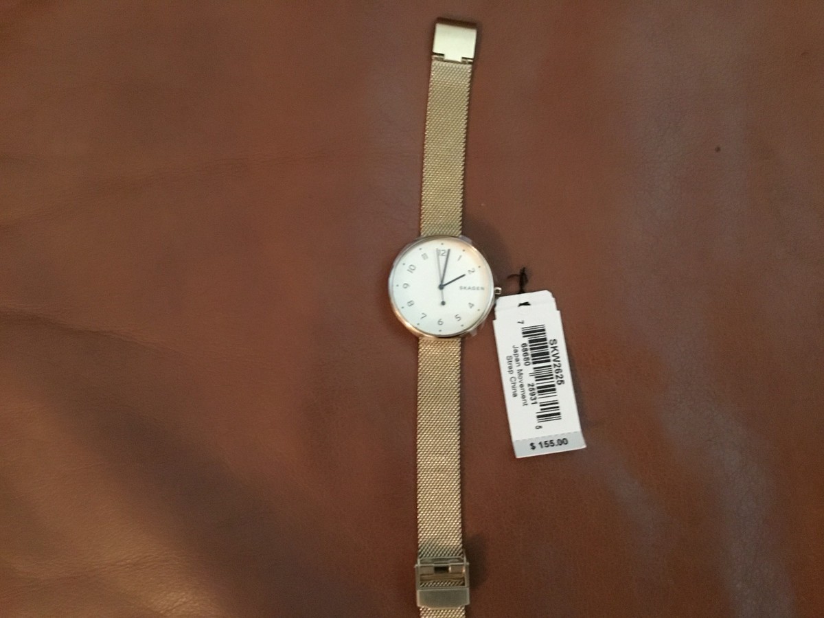 NWT Skagen SKW2625 Mesh Women display picture 1