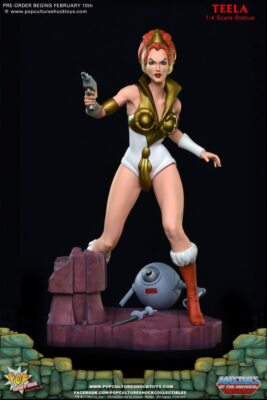 Masters of the Universe TEELA Statue Pop Culture Exclusive 81/400