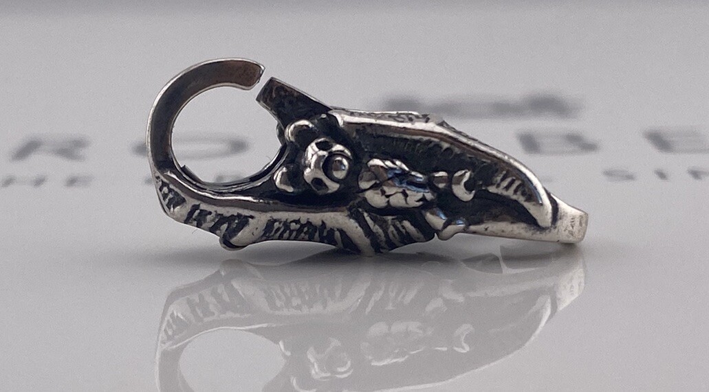 Trollbeads Spooky Bats Lock Silver