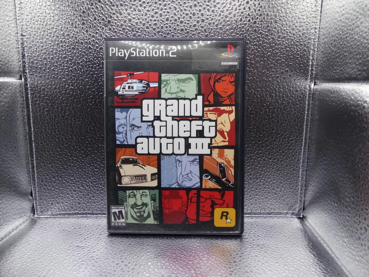 Grand Theft Auto San Andreas Playstation 2 ps2 w/ Manual - Tested Working