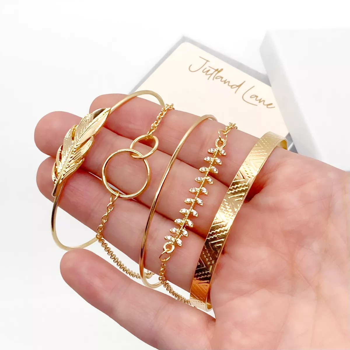 Dress Choice Trendy Gold Boho Crystal Layered Hand Harness Bangle Chain  Link Finger Ring Bracelet Beach Wedding Party Valentine's Day Jewelry Gift  For Women and Girls - Walmart.com