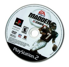 EA Sports Madden NFL 2004 (PlayStation 2, 2003) (Disc Only!)