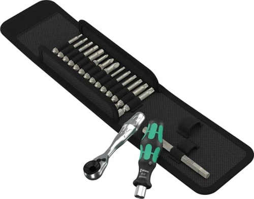 Wera 19tlg. Bit-Sortiment Fensterbauer Edition