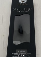 Foxy Locks wrap around pony tail. Brand new 22 jet black.