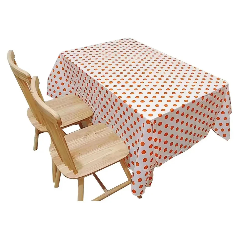 New Waterproof Oil Proof Pvc Table Cloth Anti-scalding Cover Home Table quality - Image 4 of 4