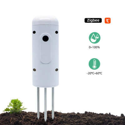 2in1 Wireless Soil Monitoring Instrument for Potted Plants Vegetable Greenhouses