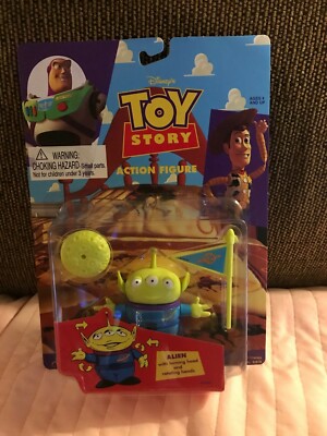 Vintage Toy Story Alien Action Figure Think Way Toy Disney Pixar