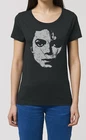 Michael Jackson Womens Quality Cotton T-Shirt Music Legend Pop New Top Gift Eco