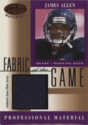 2001 Leaf Certified Materials James Allen #FG-123