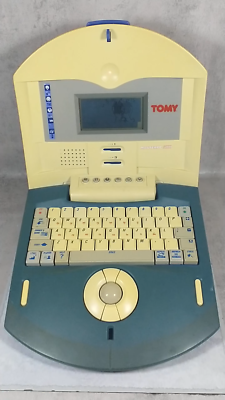TOMY Mi-e-mail おもちゃ パソコン Vintage Kids Laptop Learning Machine - Tomy Master PC 3000
