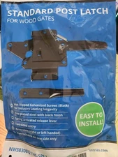 STANDARD POST LATCH FOR WOOD FENCE GATE HEAVY DUTY NEW 