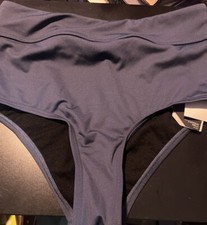 TYR Women's Size XS Slate Leila Hi-Waist Swim Bottom NWT