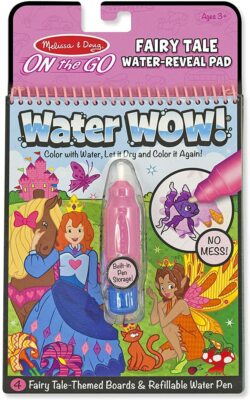 Melissa & Doug On the Go Water Wow! Reusable Water-Reveal Pad - Fairy Tale