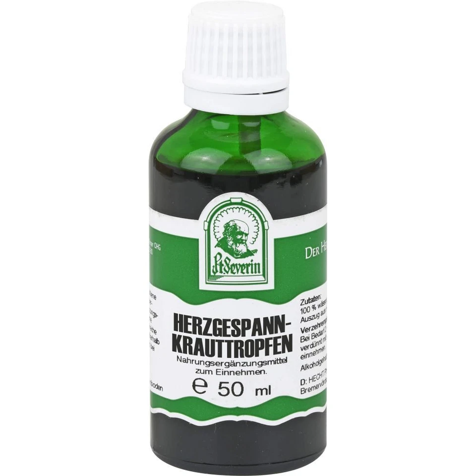 HECHT-PHARMA GMBH HERZGESPANNKRAUT Tropfen zum Einnehmen 50 ml PZN11602541