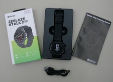 Zeblaze BTalk 2  Voice Calling Health & Fitness Tracking Smart watch black. New