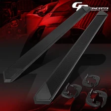 6" PLEATED RUNNING BOARDS FOR 2019-2024 SILVERADO/SIERRA 1500 2500 EXTENDED CAB