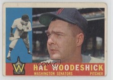 1960 Topps Hal Woodeshick #454 0v7
