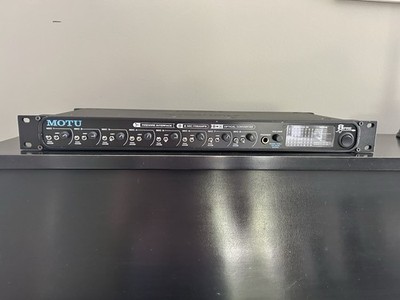 MOTU 8Pre FireWire Audio Interface Rack Mountable 8-Channel 24-Bit 96kHz DAC