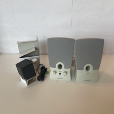 New see Pics Harman Kardon Vintage Vintage PC Speakers DP/N 02320V Untested